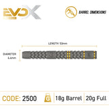 Michael van Gerwen MvG Evo X 90% Tungsten Soft Tip Darts by Winmau
