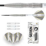 Seren 3 Pure 90% Tungsten Steel Tip Darts by Red Dragon