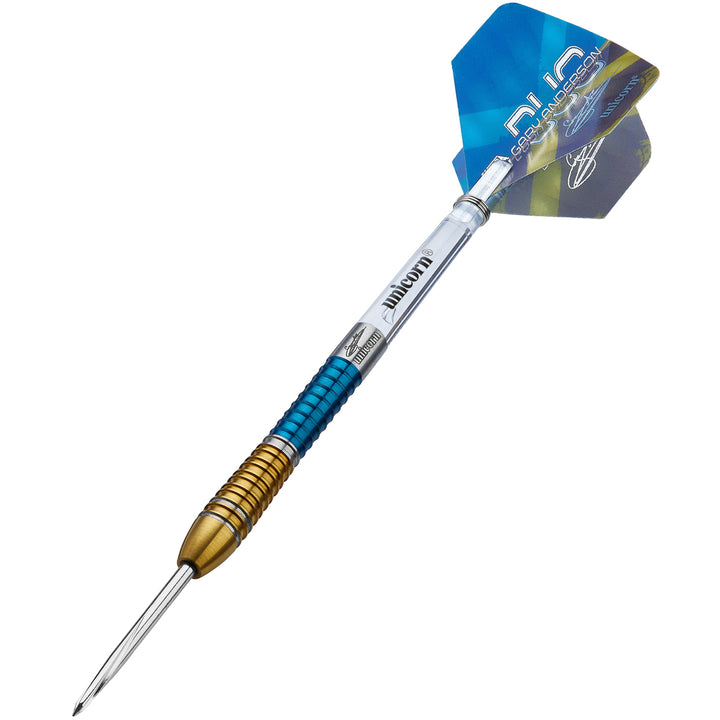 Gary Anderson Phase 6 Duo 90% Tungsten Steel Tip Darts by Unicorn