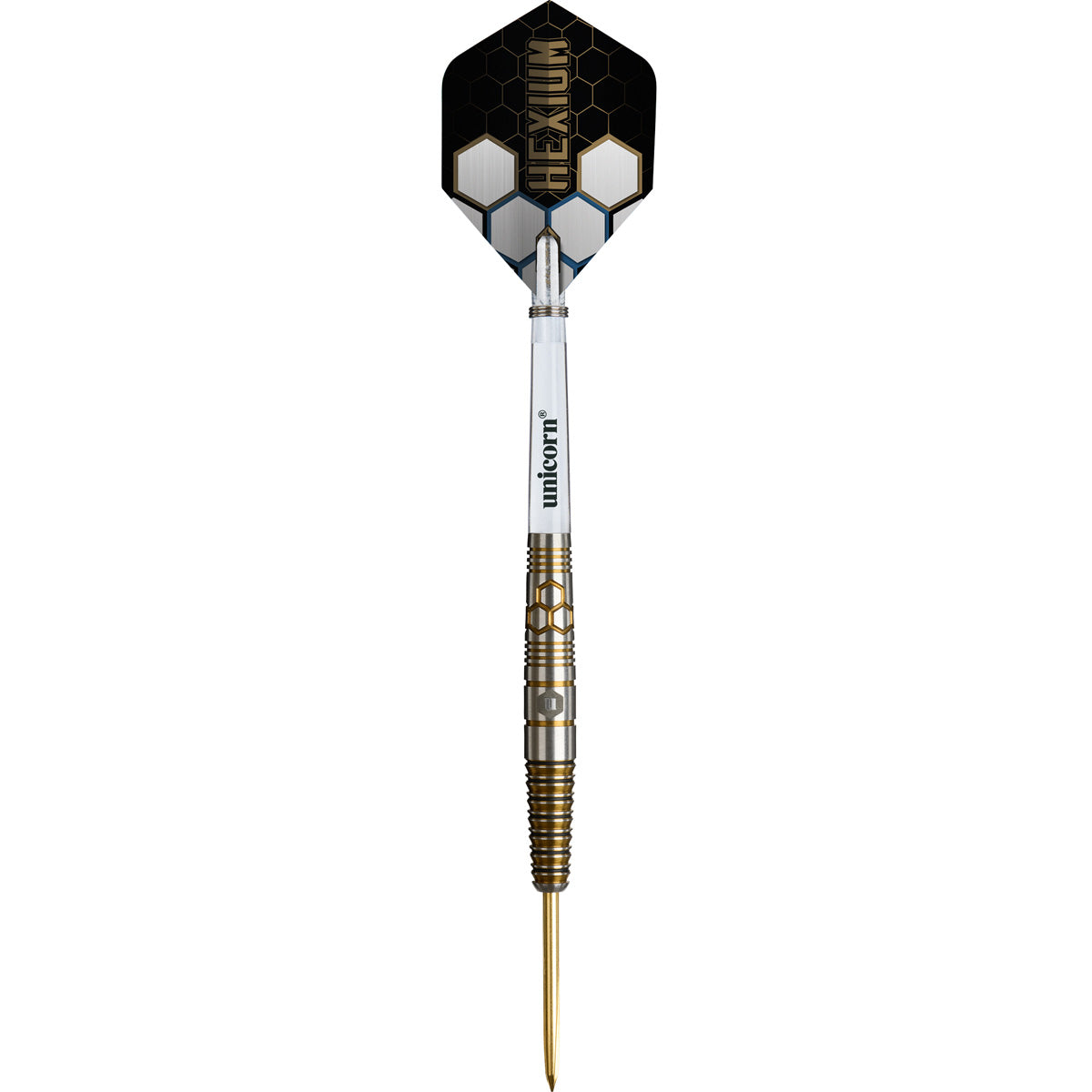 Unicorn Hexium 3 90% Tungsten Steel Tip Darts – Double Top Darts