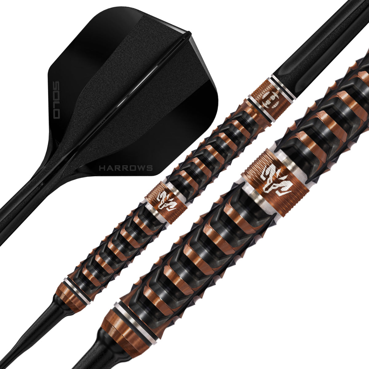 Harrows Wolfram Trinity 97% Tungsten Soft Tip Darts – Double Top Darts