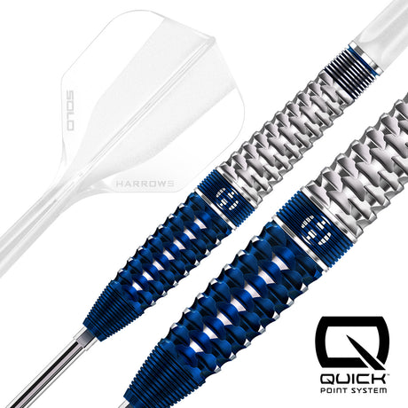 Harrows Geo Torpedo 90% Tungsten QP Steel Tip Darts