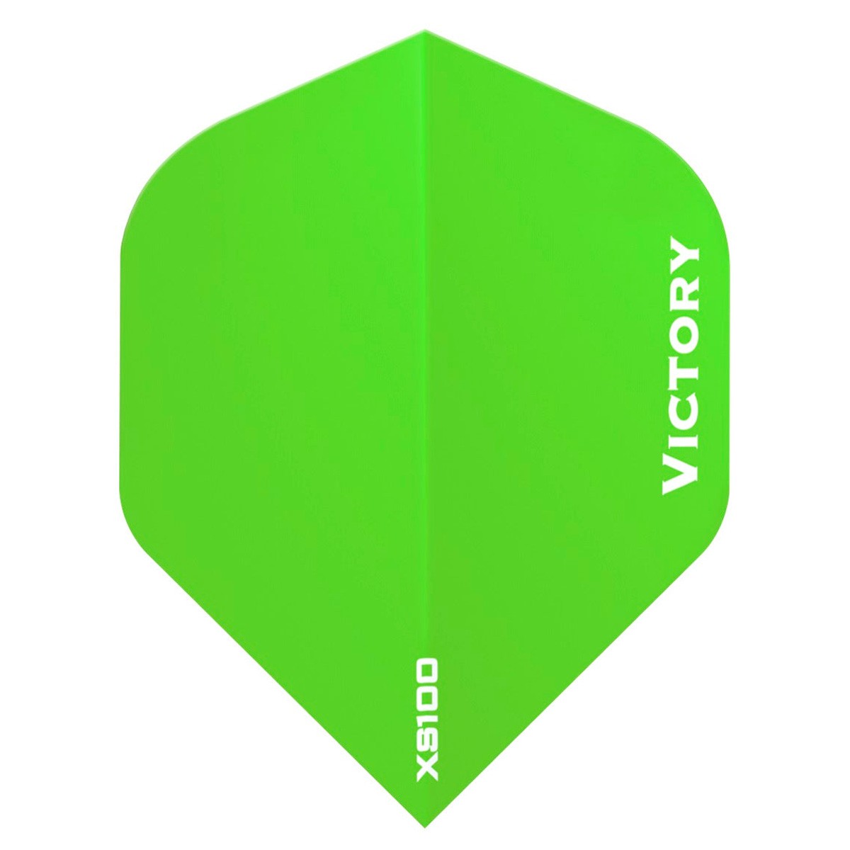 Victory Darts XS100 Colours Green Extra Strong Dart Flights