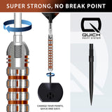 Harrows Luke Woodhouse Series 2 90% Tungsten QP Steel Tip Darts