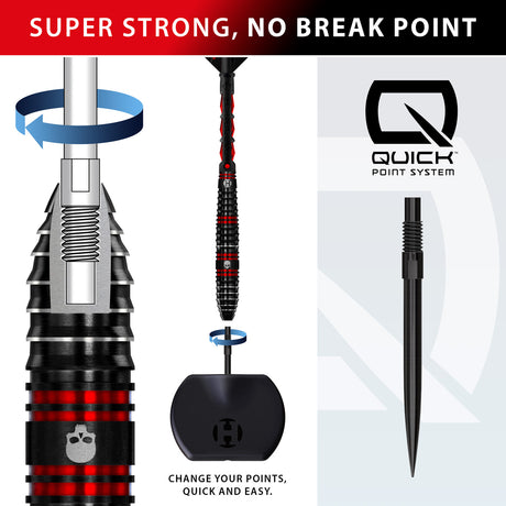 Harrows Ryan Searle Series 1 90% Tungsten QP Steel Tip Darts