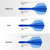 Harrows Solo No6 Integrated Flights & Shafts