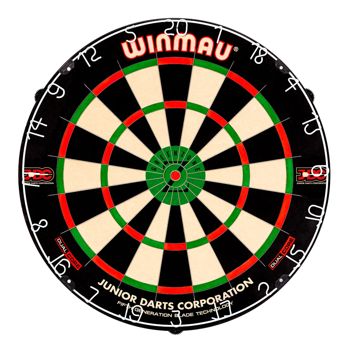 Winmau Green Zone Blade 5 Dual Core Dartboard
