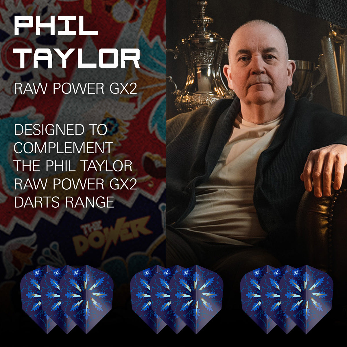 Target Phil Taylor Power Gx2 Pro Ultra Dart Flights