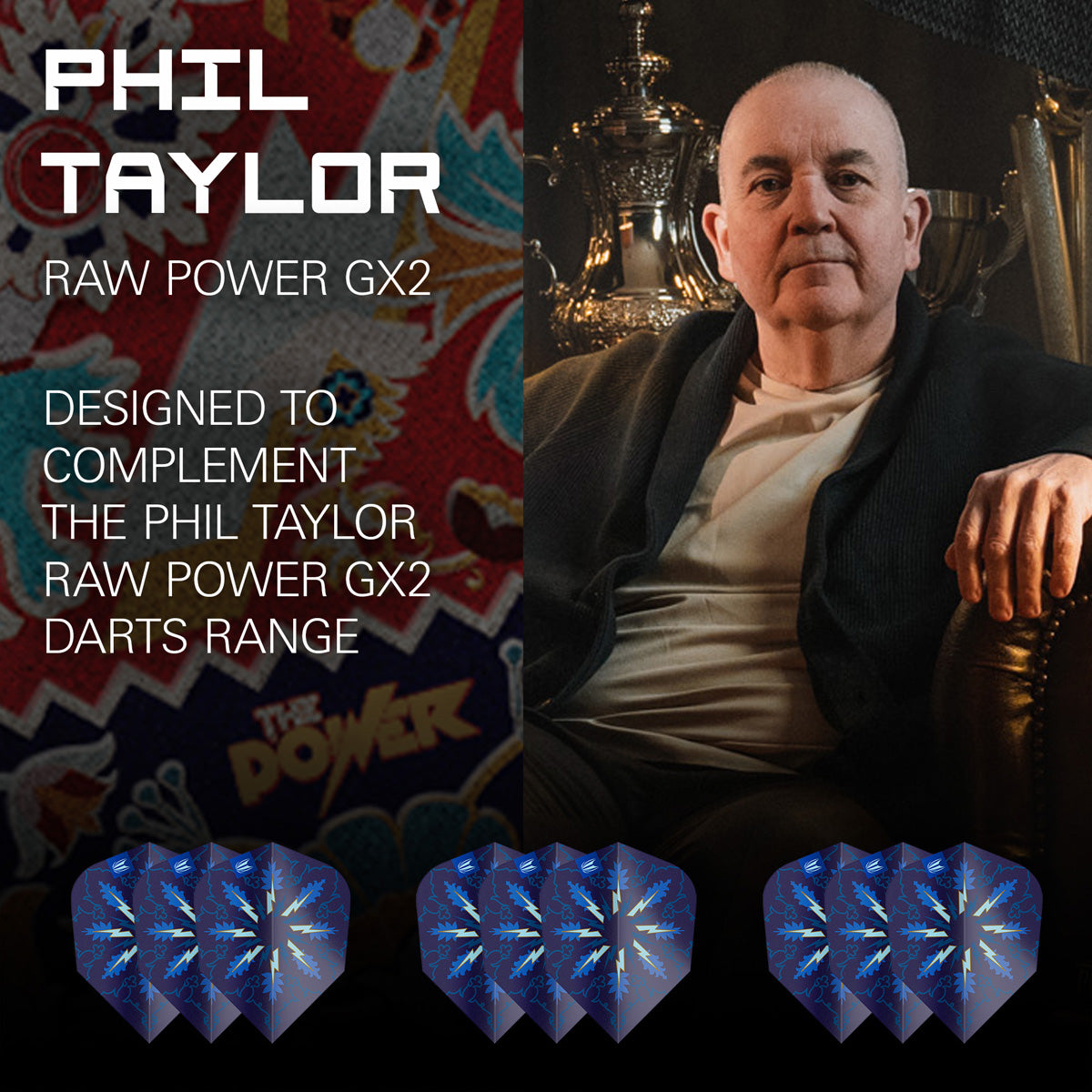 Target Phil Taylor Power Gx2 Pro Ultra Dart Flights