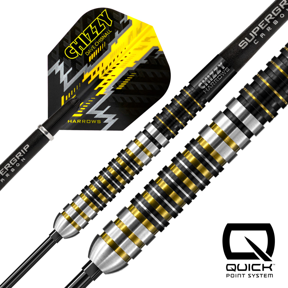 Harrows Dave Chisnall Chizzy Series 1 90% Tungsten QP Steel Tip