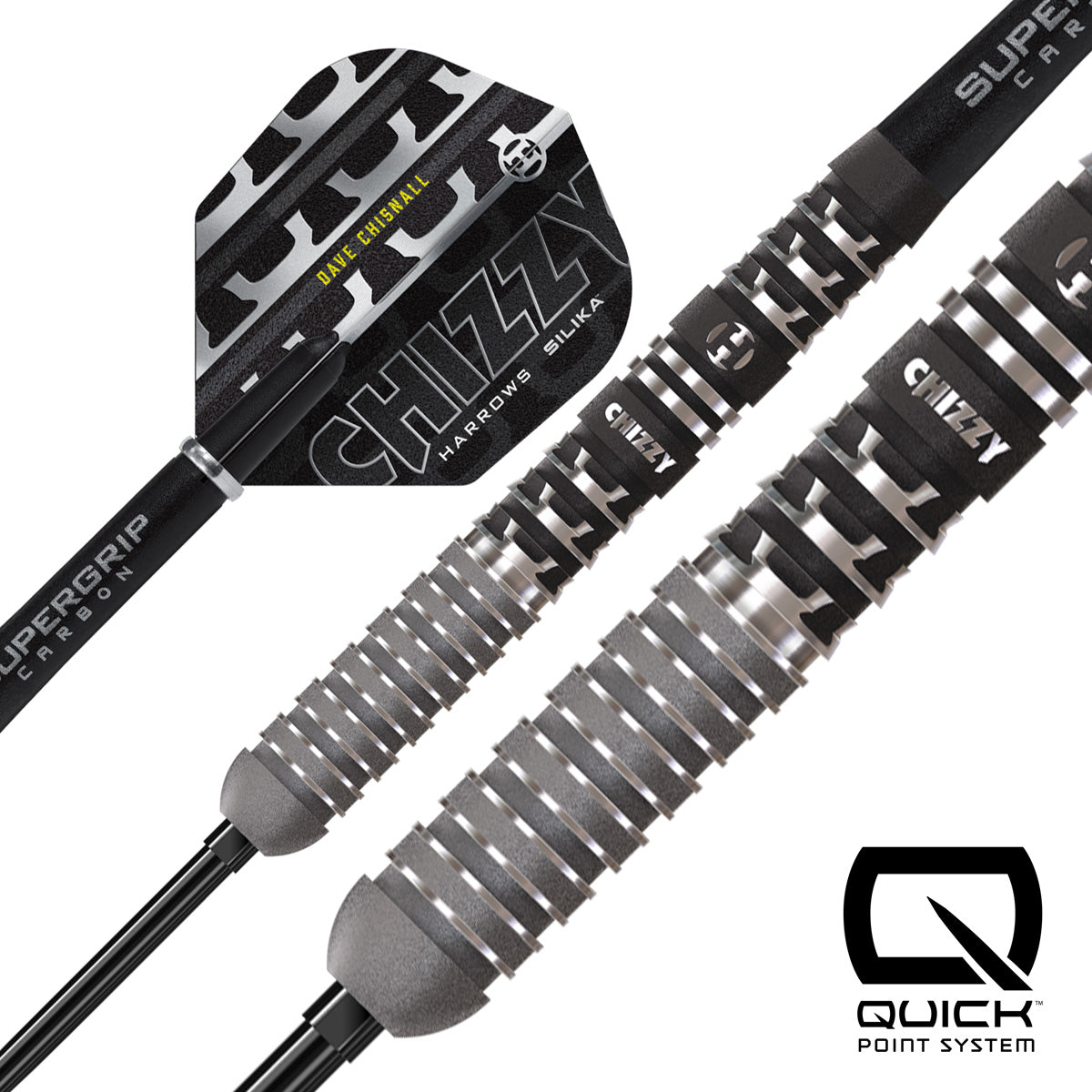 Harrows Dave Chisnall Chizzy Series 4 90% Tungsten QP Steel Tip Darts