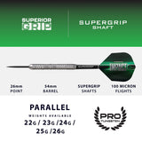 Harrows Impact Tungsten Steel Tip Darts