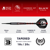 Harrows Ryan Searle Series 3 90% Tungsten Soft Tip Darts