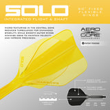 Harrows Solo No6 Integrated Flights & Shafts