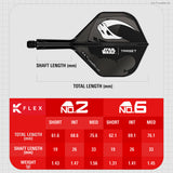 STAR WARS™ | TARGET Mandalorian K-Flex No2 Integrated Flights and Shafts Multipack