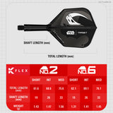 STAR WARS™ | TARGET Mandalorian K-Flex No6 Integrated Flights and Shafts Multipack