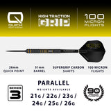 Harrows Dave Chisnall Chizzy Series 3 90% Tungsten QP Steel Tip Darts