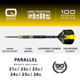 Harrows Dave Chisnall Chizzy Series 1 90% Tungsten QP Steel Tip Darts