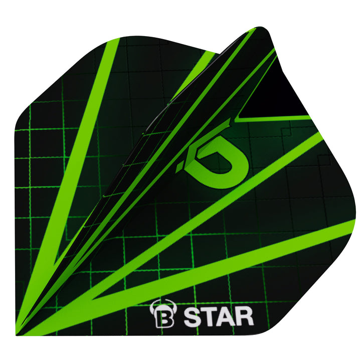 Luc Peters B-Star Standard Dart Flights by Bulls