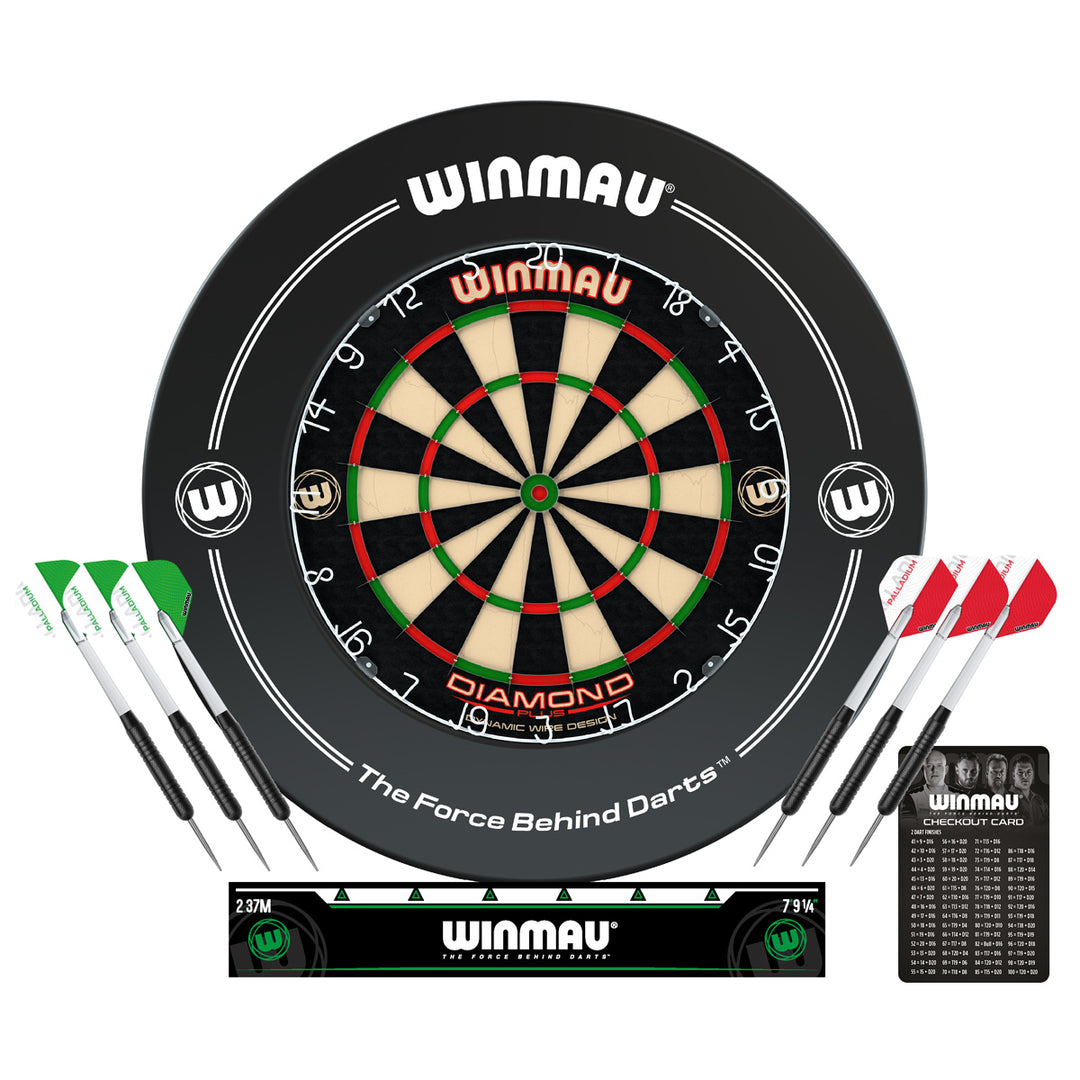 Professional Diamond Dartboard Surround Set by Winmau