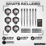 Winmau Blade 6 Triple Core Dartboard & Surround Bundle