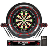 Winmau Blade 6 Dartboard & Surround Bundle