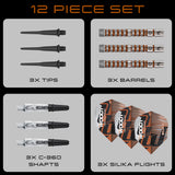 Harrows Luke Woodhouse Series 3 90% Tungsten Soft Tip Darts