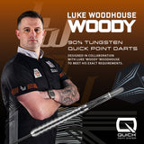 Harrows Luke Woodhouse Series 1 90% Tungsten QP Steel Tip Darts