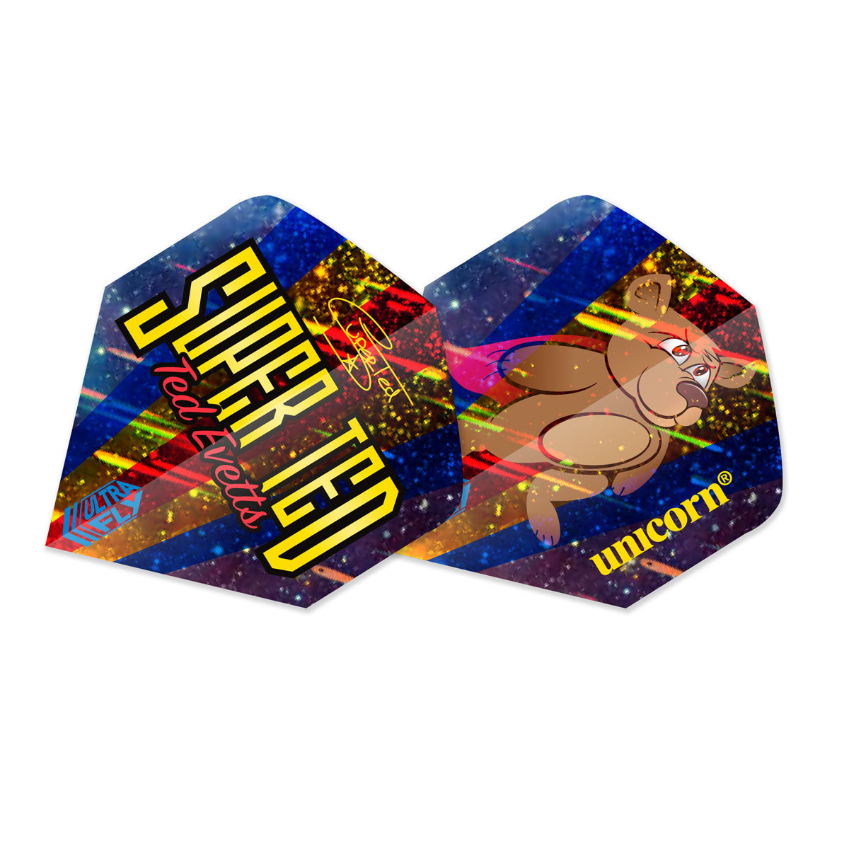 Unicorn Ted Evetts Ultrafly Big Wing Dart Flights