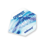 Unicorn Core 75 Gripper Blue & White Dart Flights