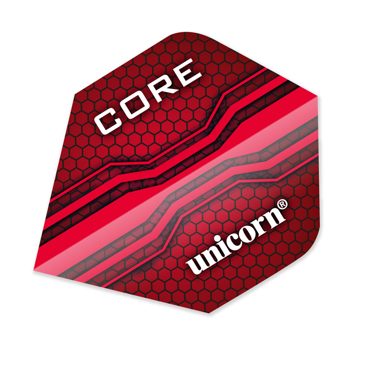 Unicorn Core 75 Standard T90 Red  Dart Flights