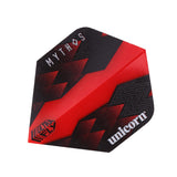 Unicorn Mythos Hydra Red Ultrafly Standard Shape Dart Flights