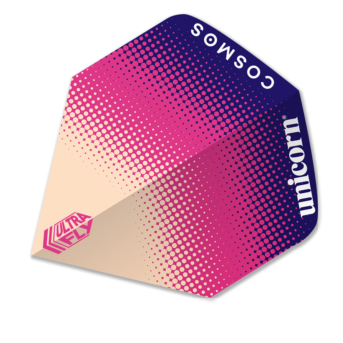 Unicorn Ultrafly Dart Flights Big Wing Cosmos Aurora Purple
