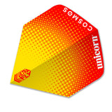 Unicorn Ultrafly Dart Flights Big Wing Cosmos Pulsar Yellow Red