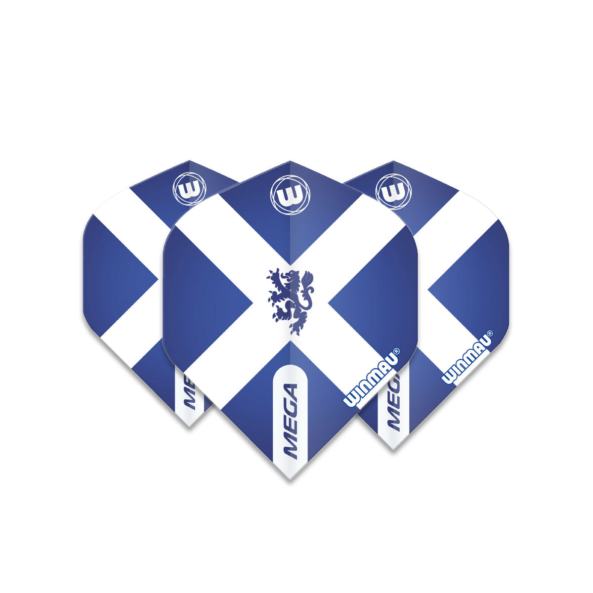 Winmau Mega Standard Scotland St Andrews Dart Flights (6900.133) [Standard Shape]