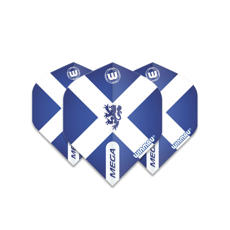 Winmau Mega Standard Scotland St Andrews Dart Flights (6900.133) [Standard Shape]