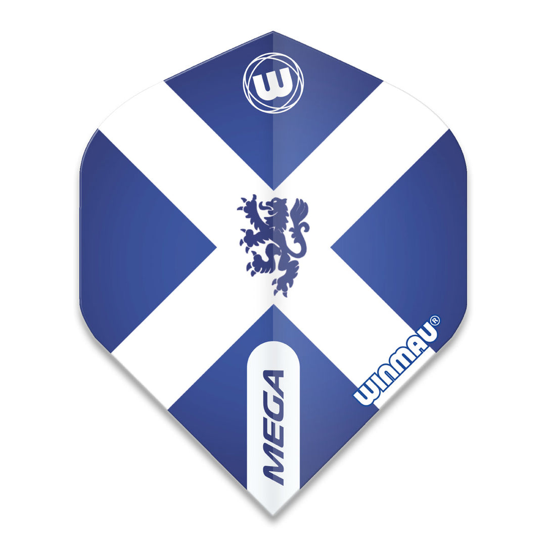 Winmau Mega Standard Scotland St Andrews Dart Flights (6900.133) [Standard Shape]