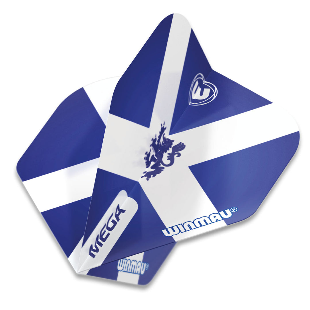 Winmau Mega Standard Scotland St Andrews Dart Flights (6900.133) [Standard Shape]
