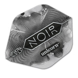 Ultrafly 75 Micron AR1 Shape Noir Organic Dart Flights by Unicorn