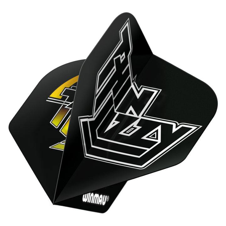 Rock Legends Thin Lizzy Black Dart Flights by Winmau