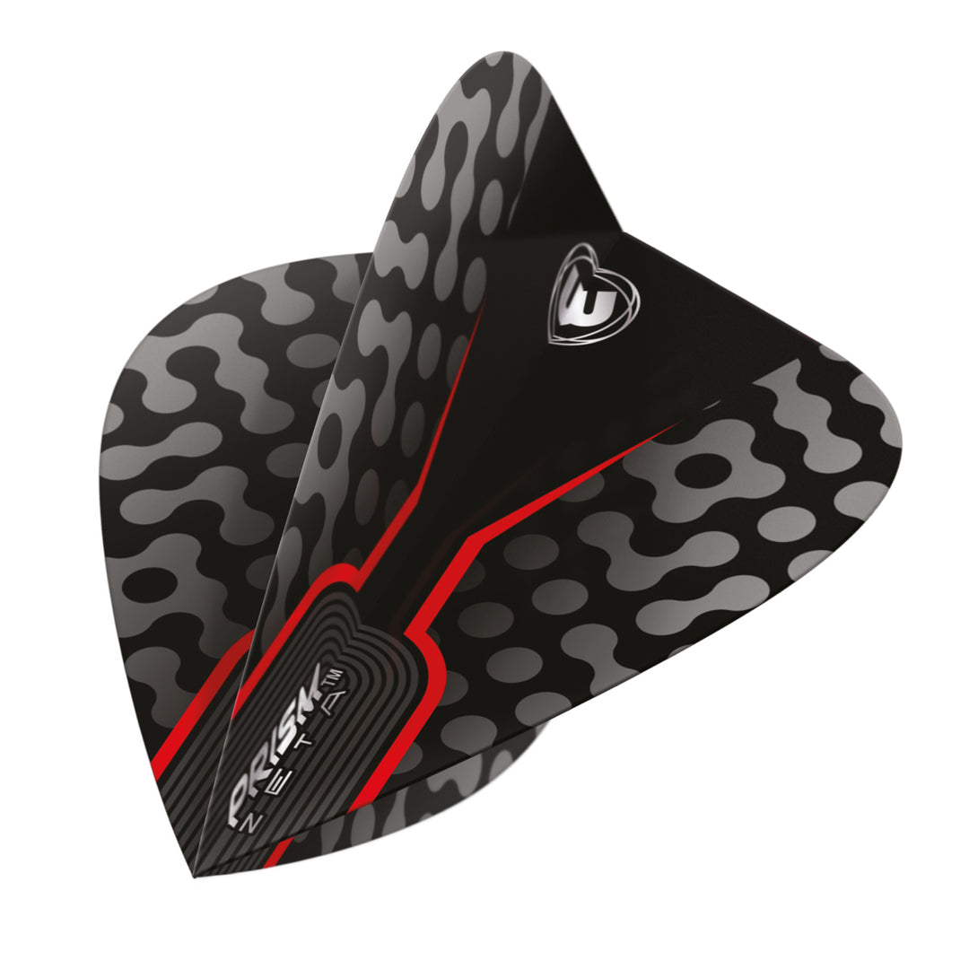 Prism Zeta Black & Red Kite Flight by Winmau