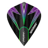 Prism Alpha Black, Green & Purple Kite Flight by Winmau