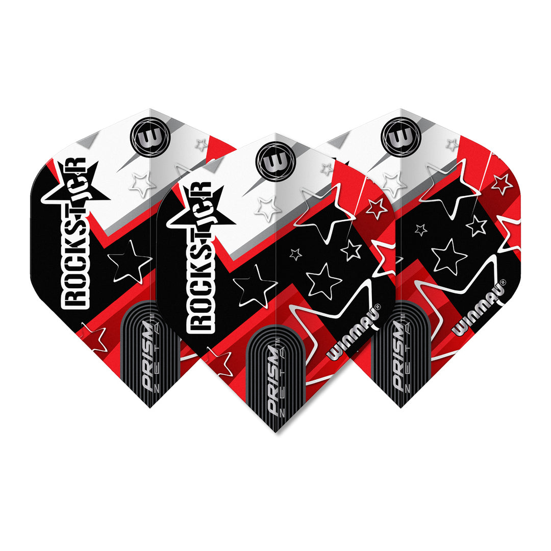 Prism Zeta Joe Cullen Rockstar 2 Dart Flights by Winmau