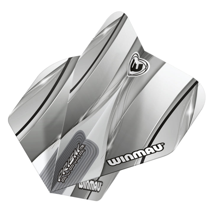 Prism Alpha Sniper White Black Dart Flights by Winmau