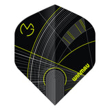Winmau Prism Delta MvG Black & Green No2 Dart Flights