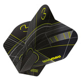 Winmau Prism Delta MvG Black & Green No2 Dart Flights