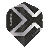 Winmau Blade X Prism Delta Metallic Black & Silver Dart Flights