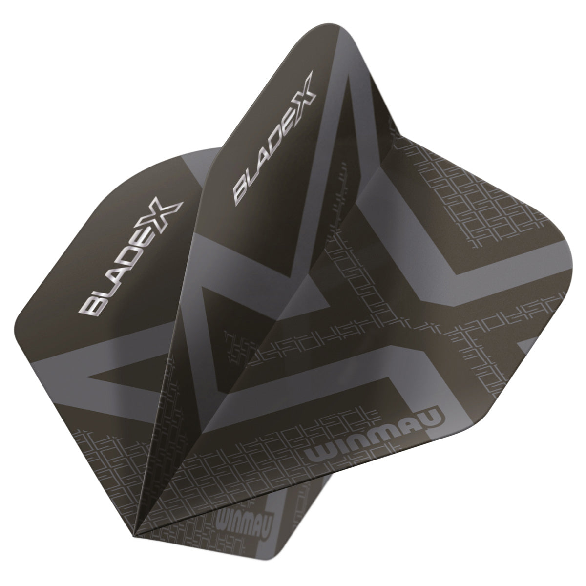 Winmau Blade X Prism Delta Metallic Black Dart Flights