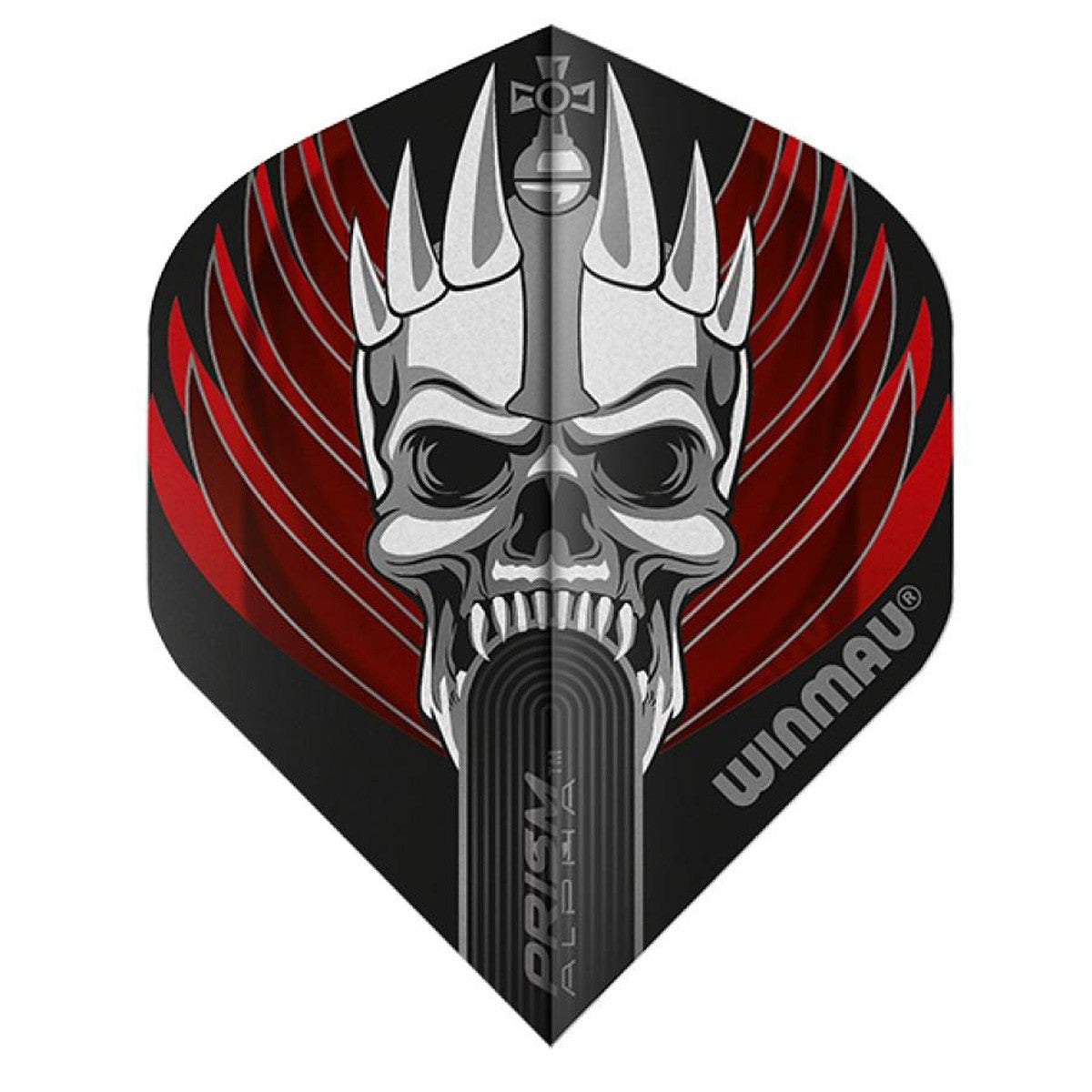 Winmau Prism Alpha Translucent Skull Dart Flights Standard
