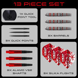 Harrows Damon Heta Series 4 90% Tungsten QP Steel Tip Darts